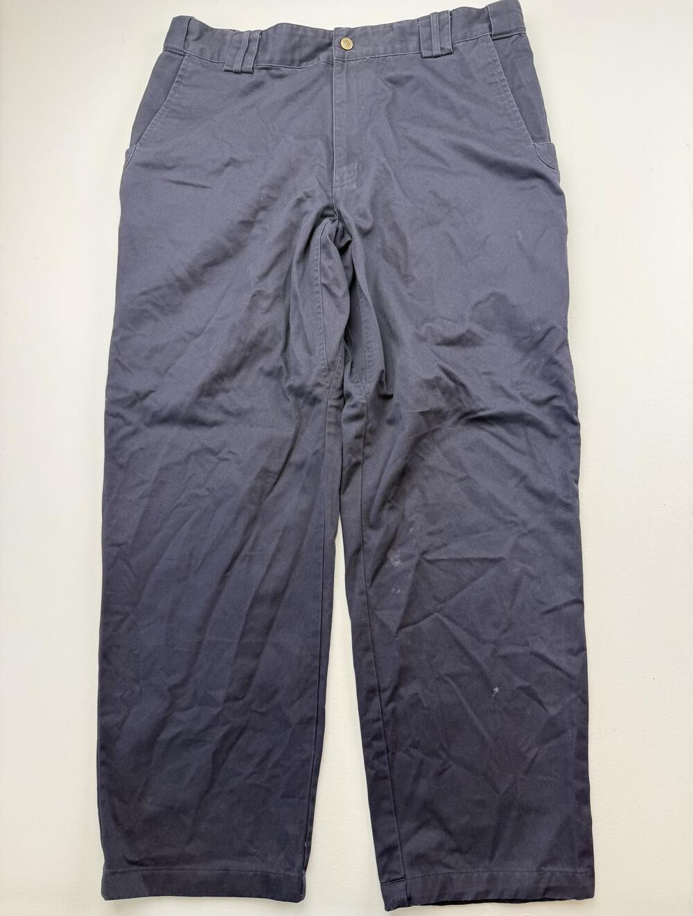 5.11 Tactical Pants Mens 44x32 Blue Chino Flat Front Relaxed Fit Casual Workwear